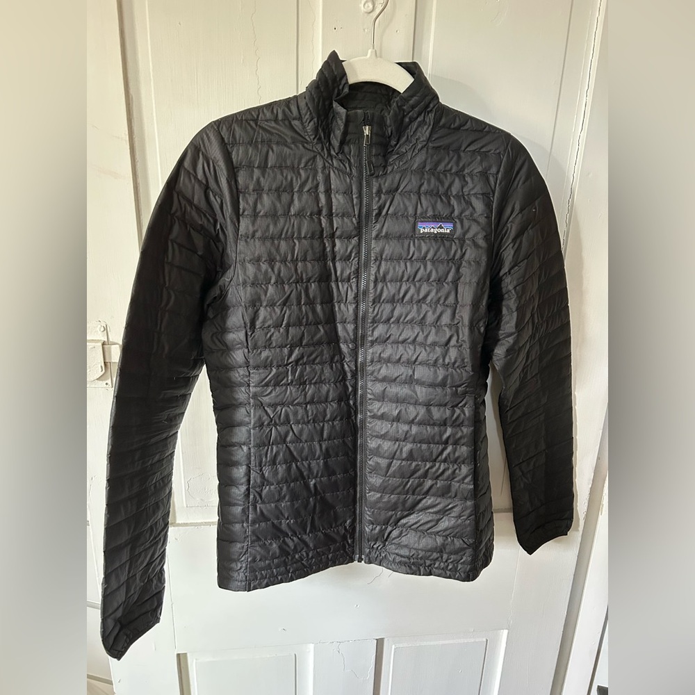 Patagonia Black Puffer Jacket Lightweight Insulated